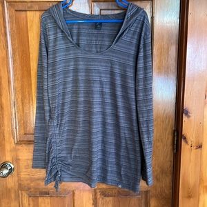 prAna Vinyasa Striped Hoodie